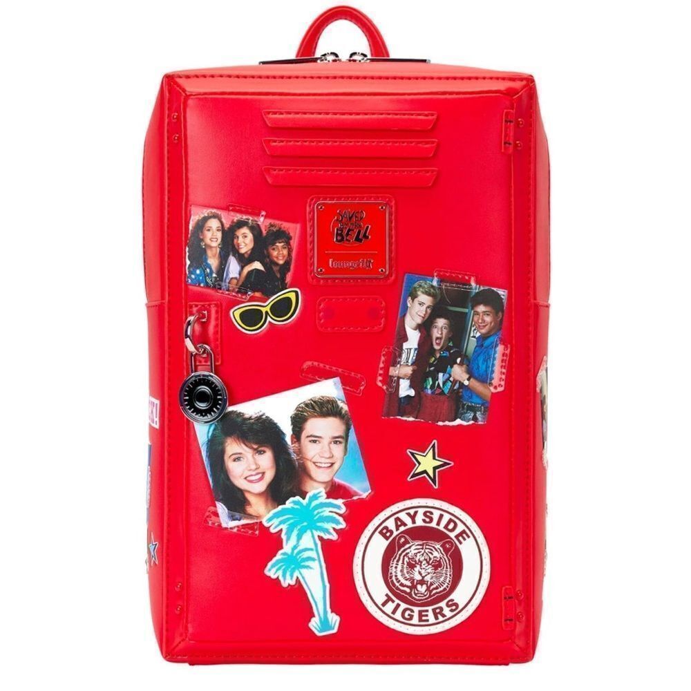 ❤️Loungefly Universal Saved by The Bell Locker Backpack